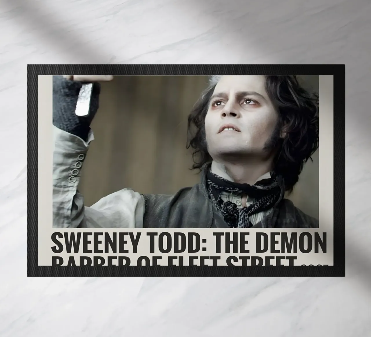 SWEENEY TODD THE DEMON BARBER OF FLEET STREET 2007 zerbino da MVFminimalist