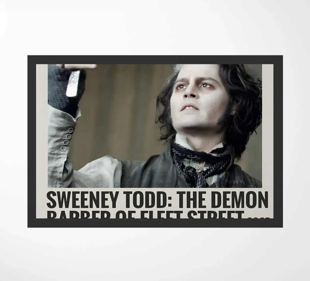SWEENEY TODD THE DEMON BARBER OF FLEET STREET 2007 zerbino da MVFminimalist