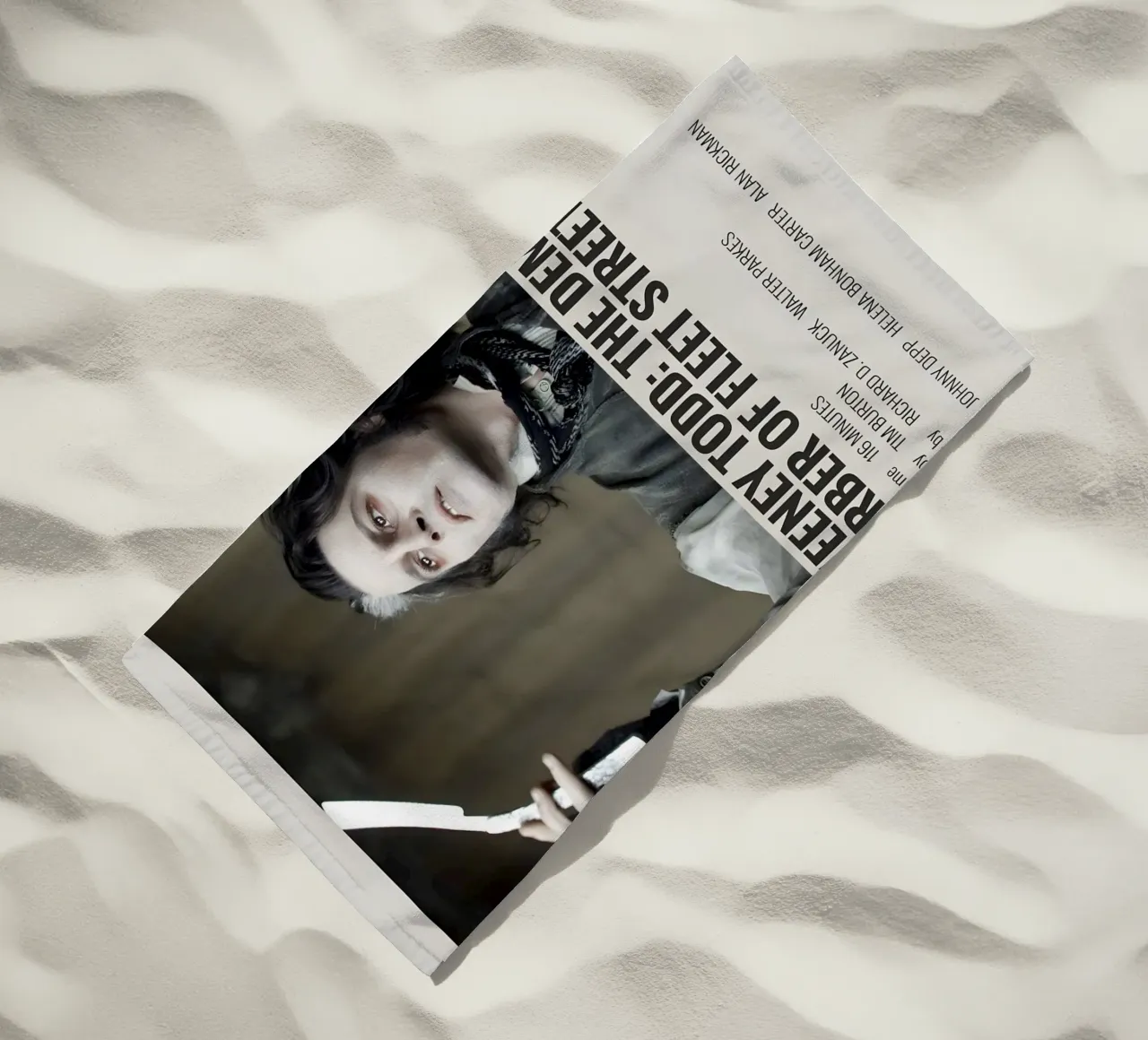 SWEENEY TODD THE DEMON BARBER OF FLEET STREET 2007 telo mare da MVFminimalist