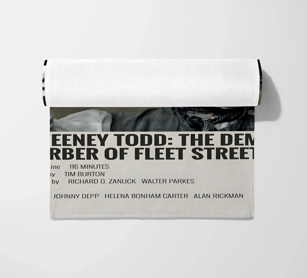 SWEENEY TODD THE DEMON BARBER OF FLEET STREET 2007 telo mare da MVFminimalist