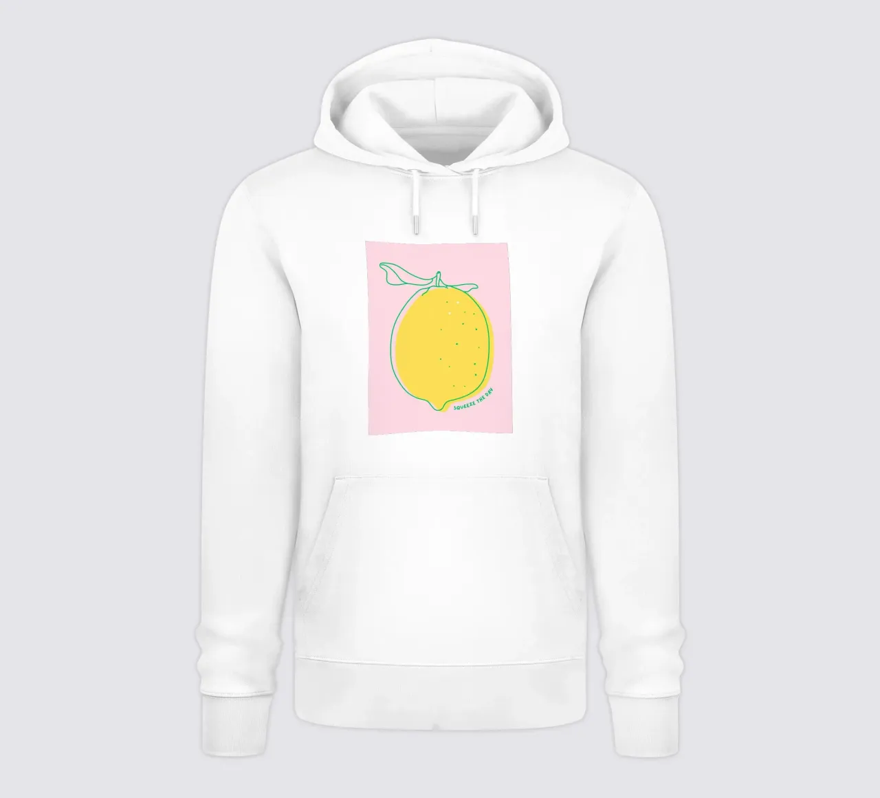 Exprime el día - Limón sudadera con capucha de leslie shop