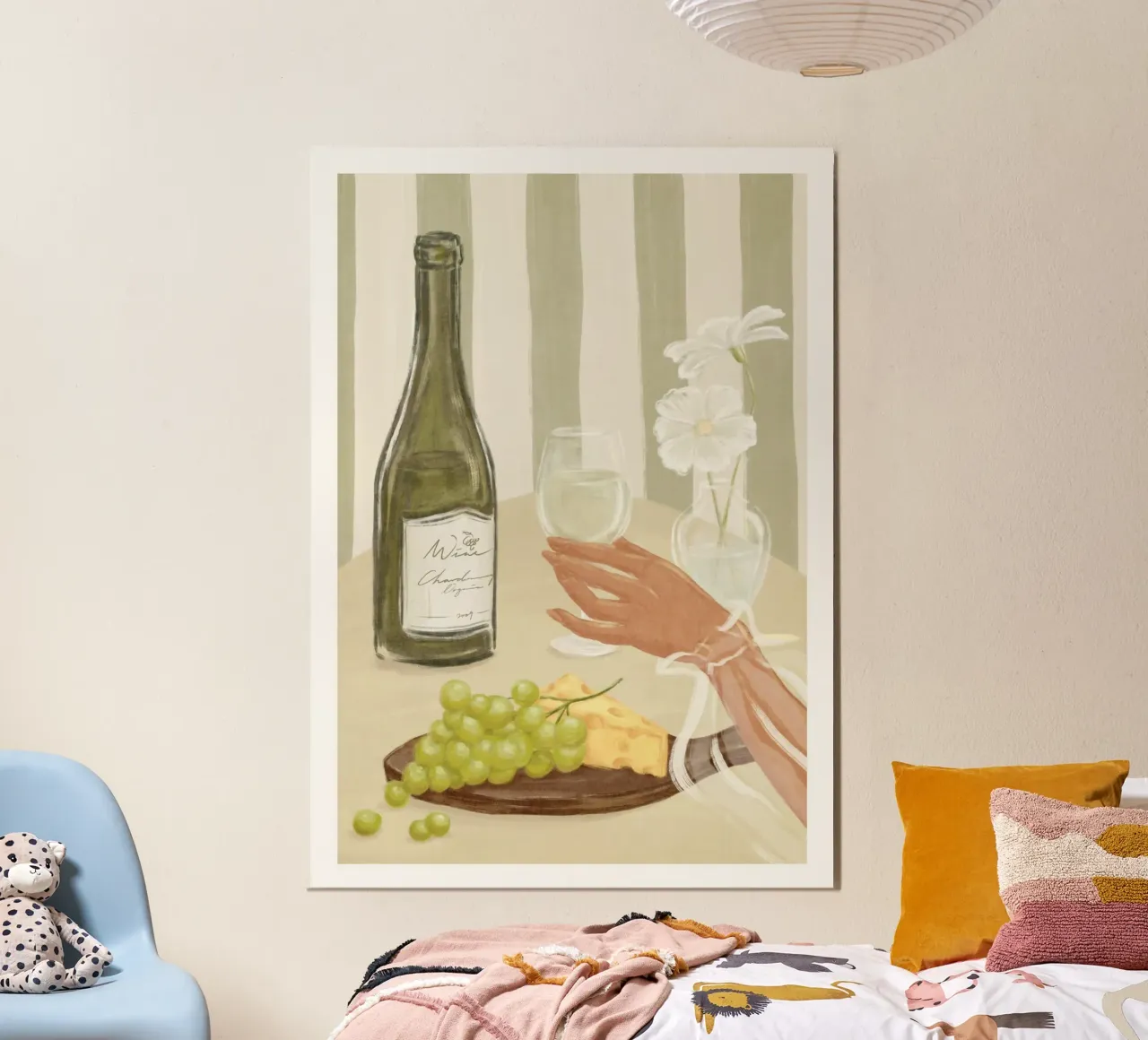 È tempo di stampare il vino poster da leslie shop
