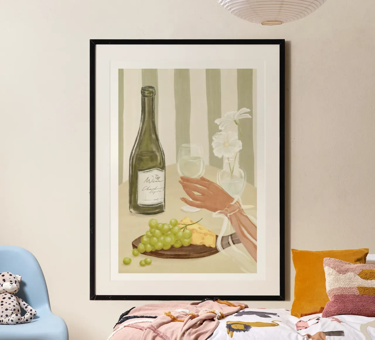 È tempo di stampare il vino poster da leslie shop