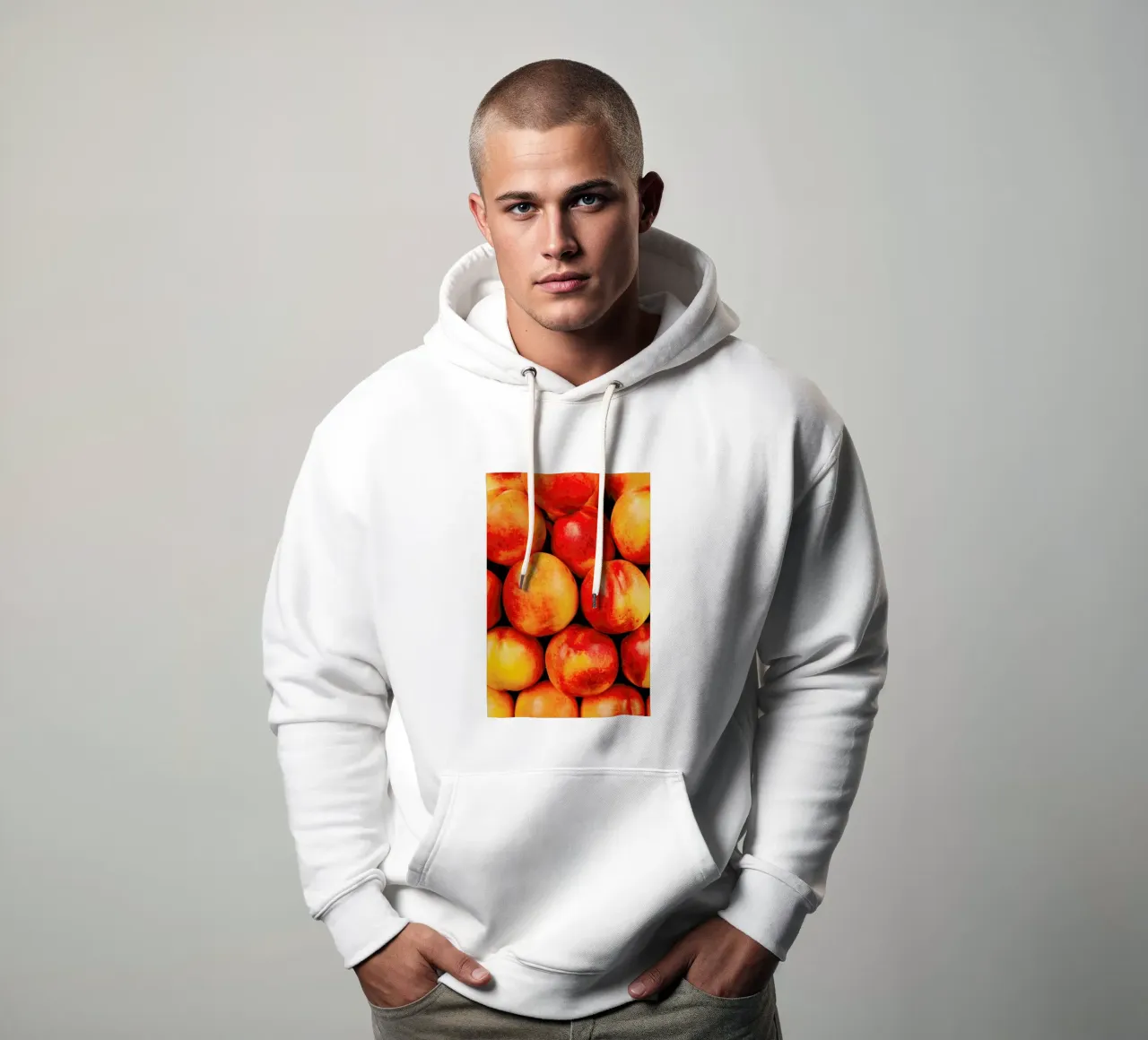 Peachy Day felpa con cappuccio da Sebastian Hilgetag