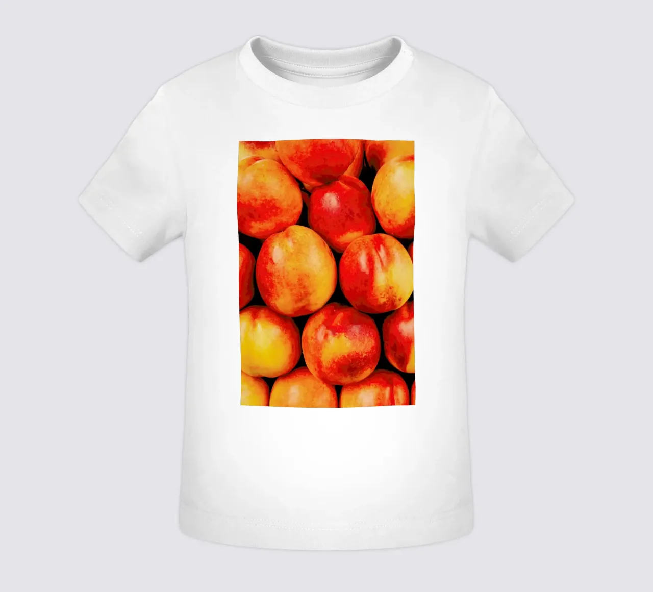 Peachy Day Baby T-Shirt von Sebastian Hilgetag