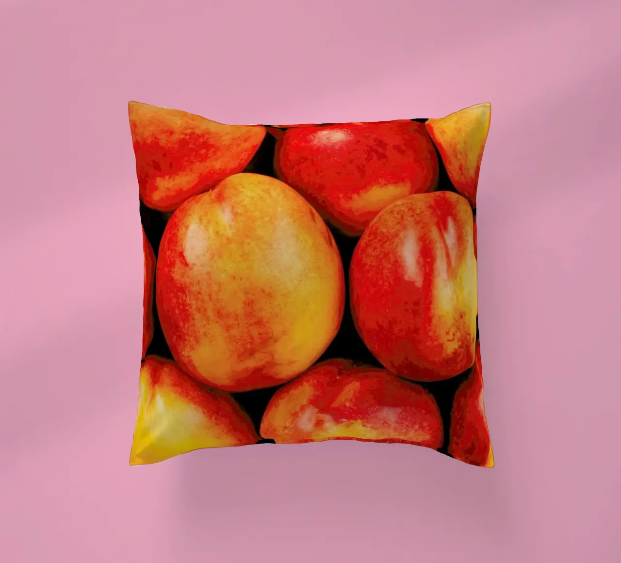 Peachy Day cuscino da Sebastian Hilgetag