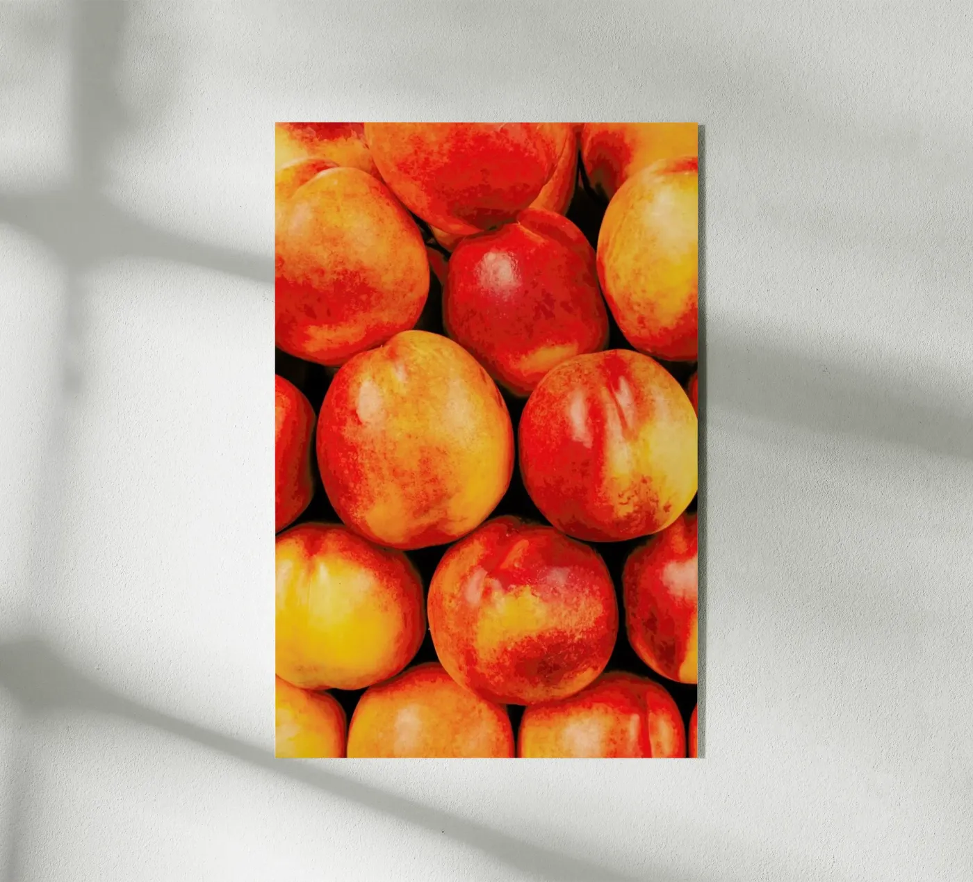 Peachy Day plexiglas de Sebastian Hilgetag