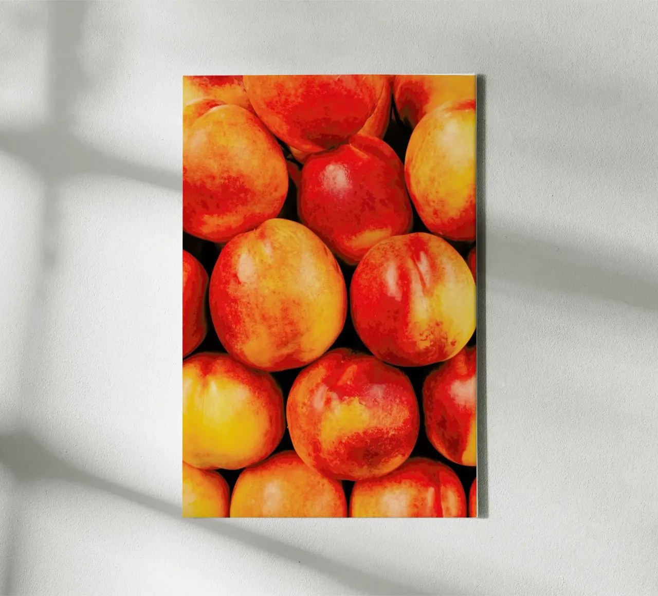 Peachy Day Leinwand von Sebastian Hilgetag