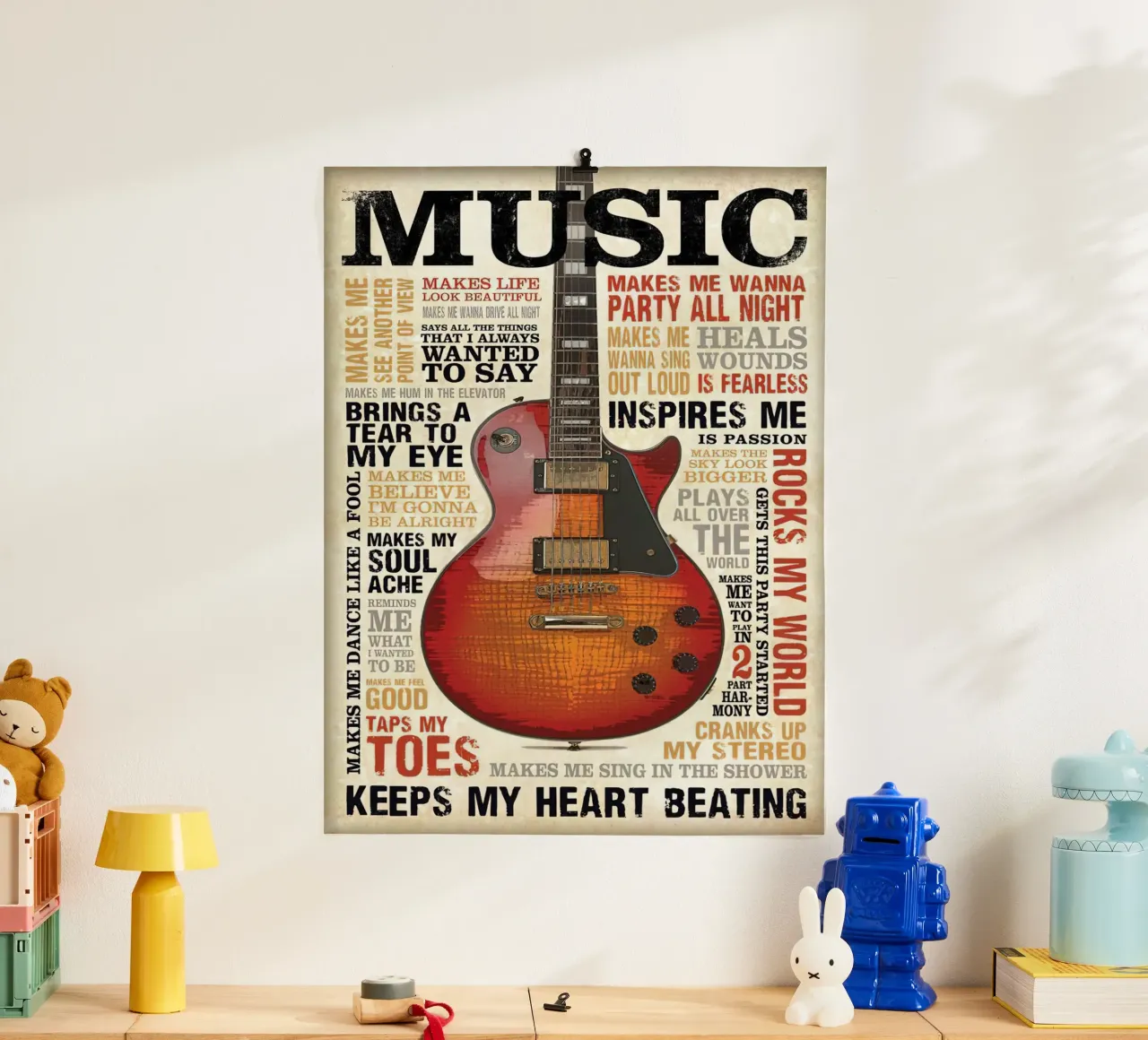 MUSICA D'EPOCA poster da leslie shop