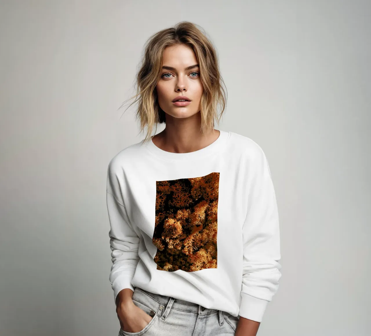 Light Shadow And The Sponge felpa da Sebastian Hilgetag