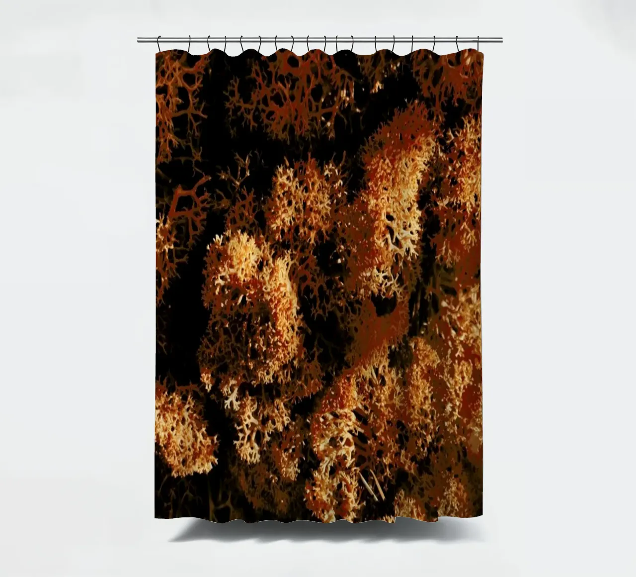 Light Shadow And The Sponge tenda da doccia da Sebastian Hilgetag
