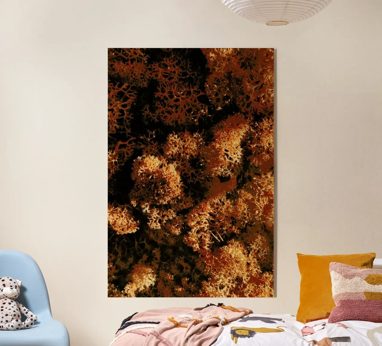 Light Shadow And The Sponge plexiglass da Sebastian Hilgetag