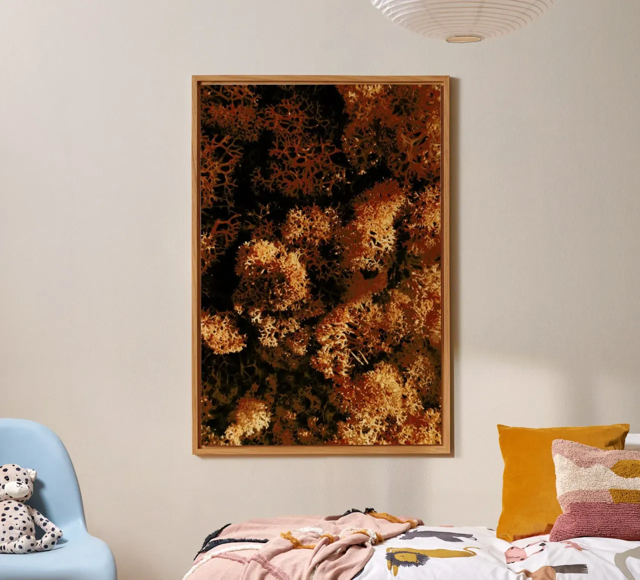 Light Shadow And The Sponge alluminio dibond da Sebastian Hilgetag