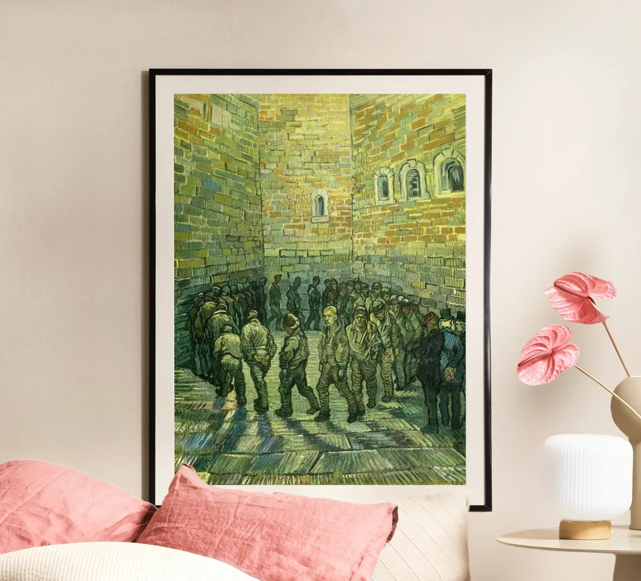 detenuti Movimento artistico poster con telaio in plastica da cloud shop