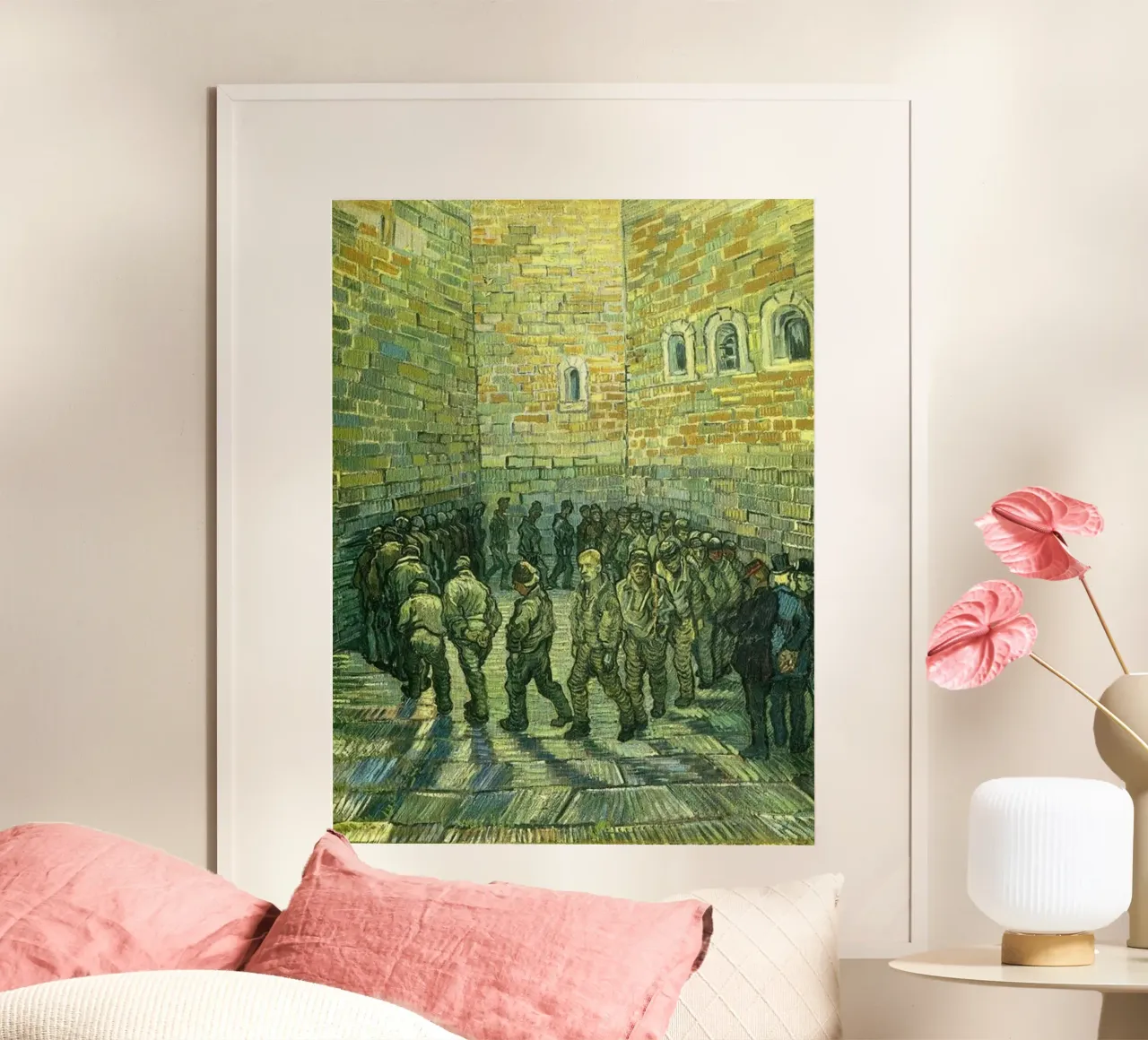 detenuti Movimento artistico poster con telaio in plastica da cloud shop