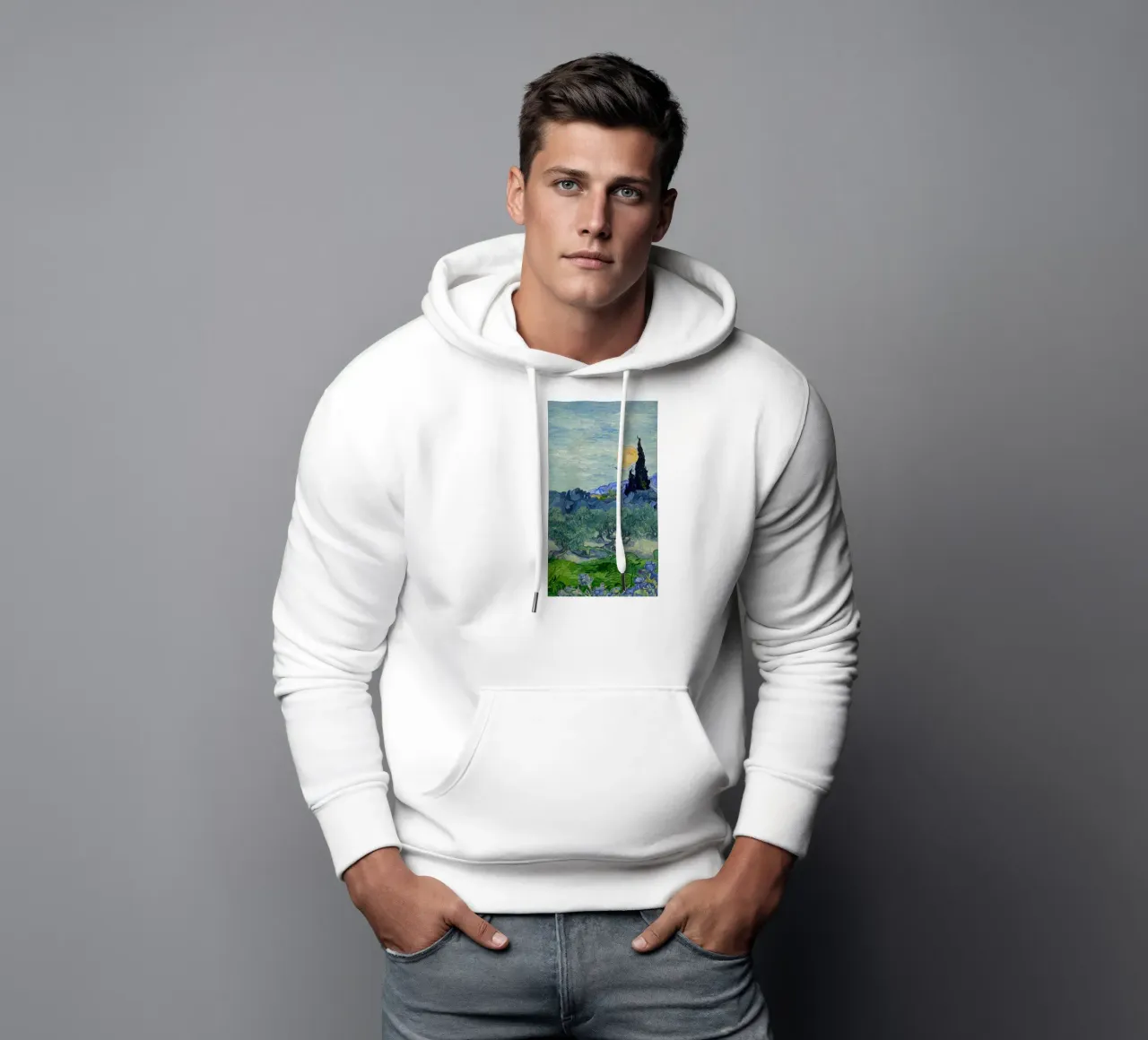 ulivi in natura felpa con cappuccio da cloud shop