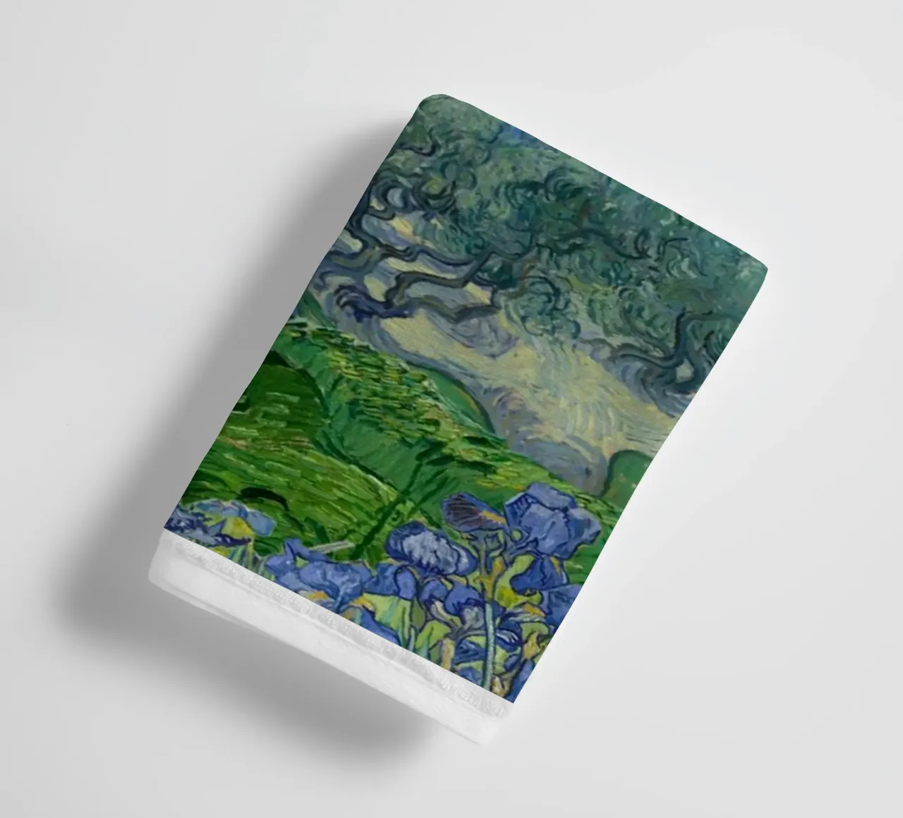 olive trees in nature towel by cloud shop