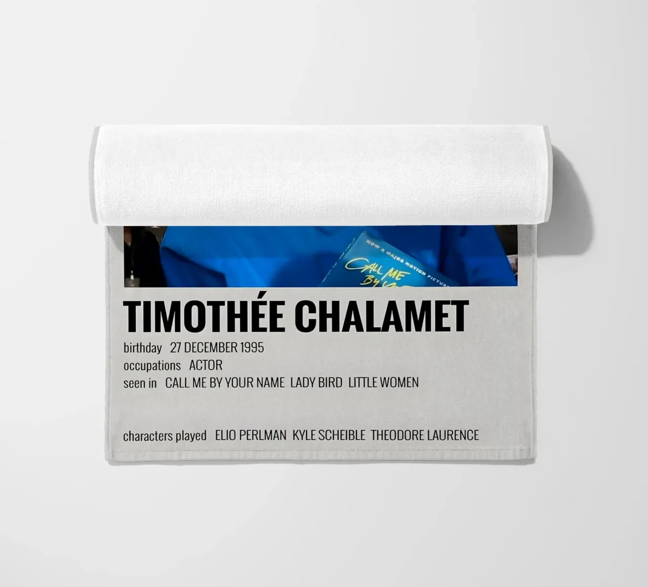 TIMOTHÉE CHALAMET telo mare da MVFminimalist
