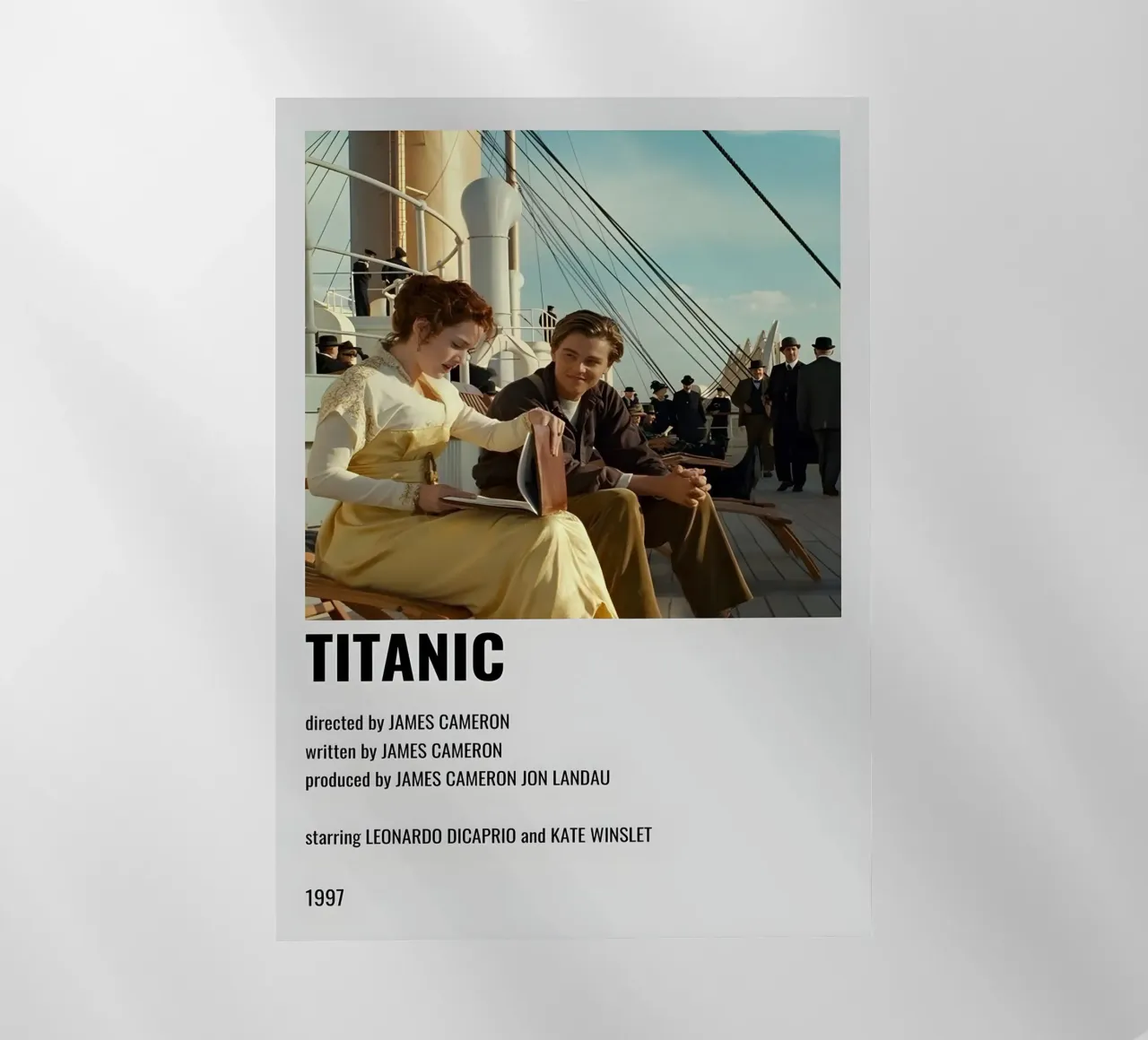 TITANIC pellicola backlit da MVFminimalist