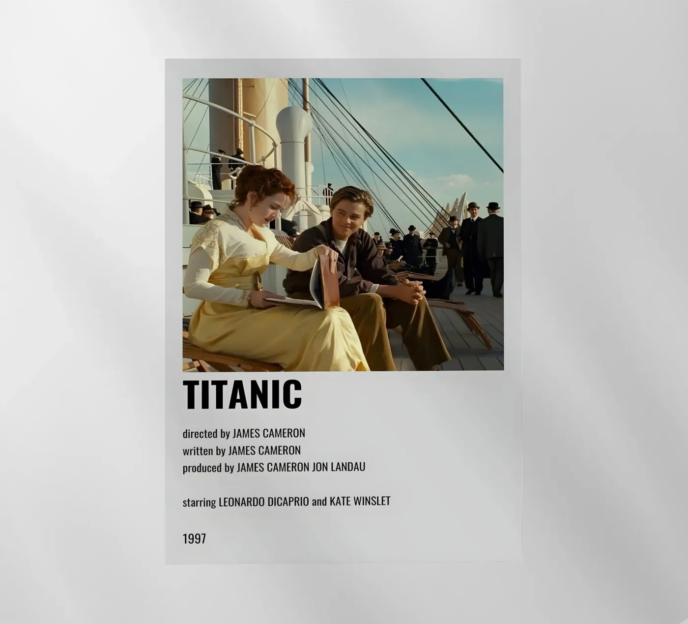 TITANIC pellicola backlit da MVFminimalist