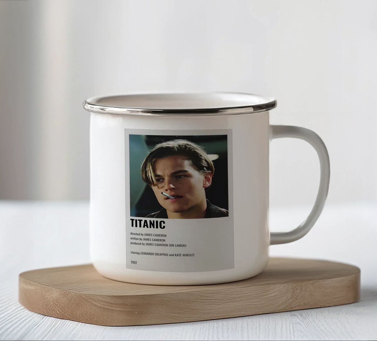 TITANIC tazza in smalto da MVFminimalist