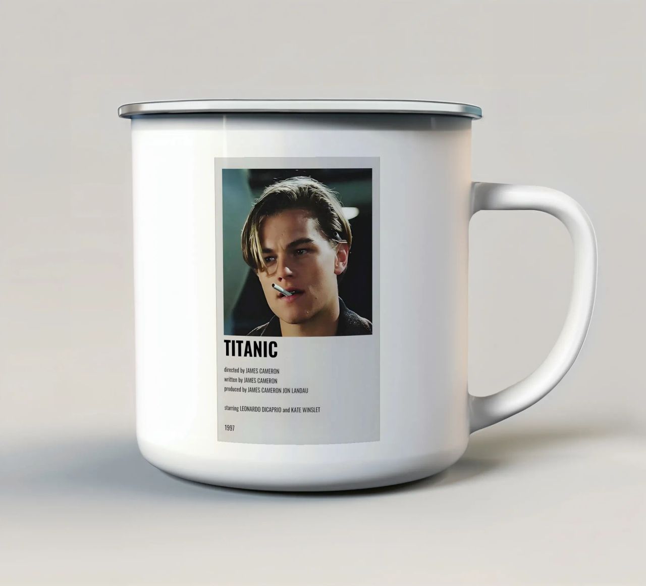 TITANIC tazza in smalto da MVFminimalist