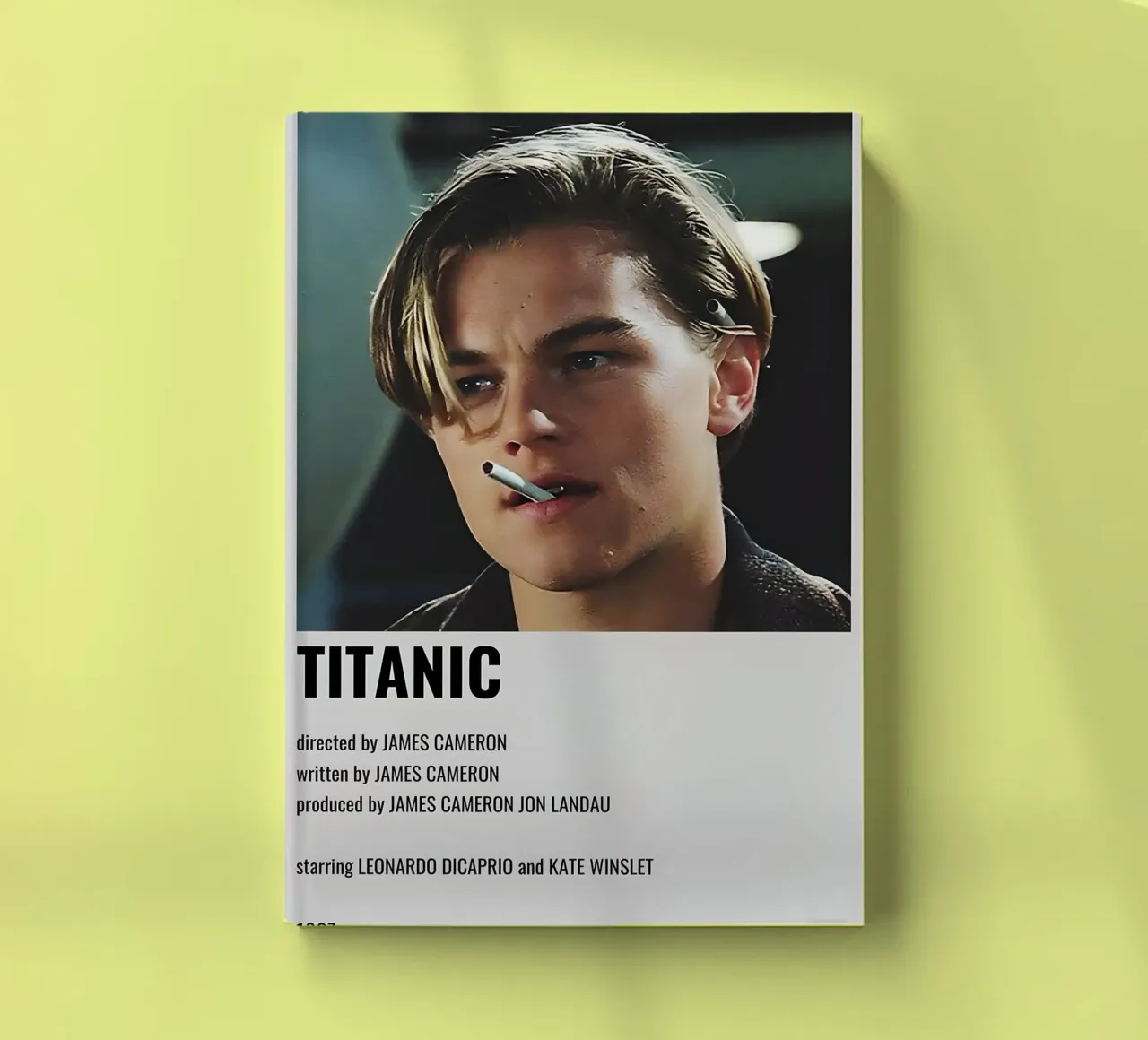 TITANIC notebook by MVFminimalist