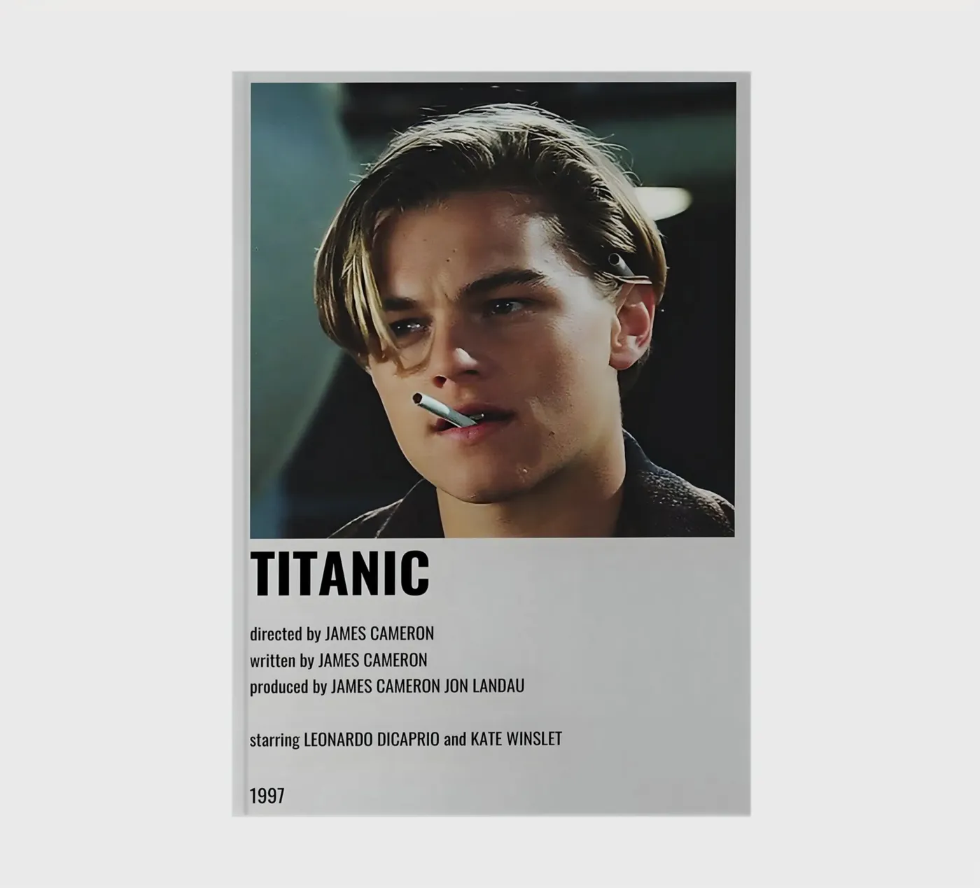 TITANIC notebook by MVFminimalist