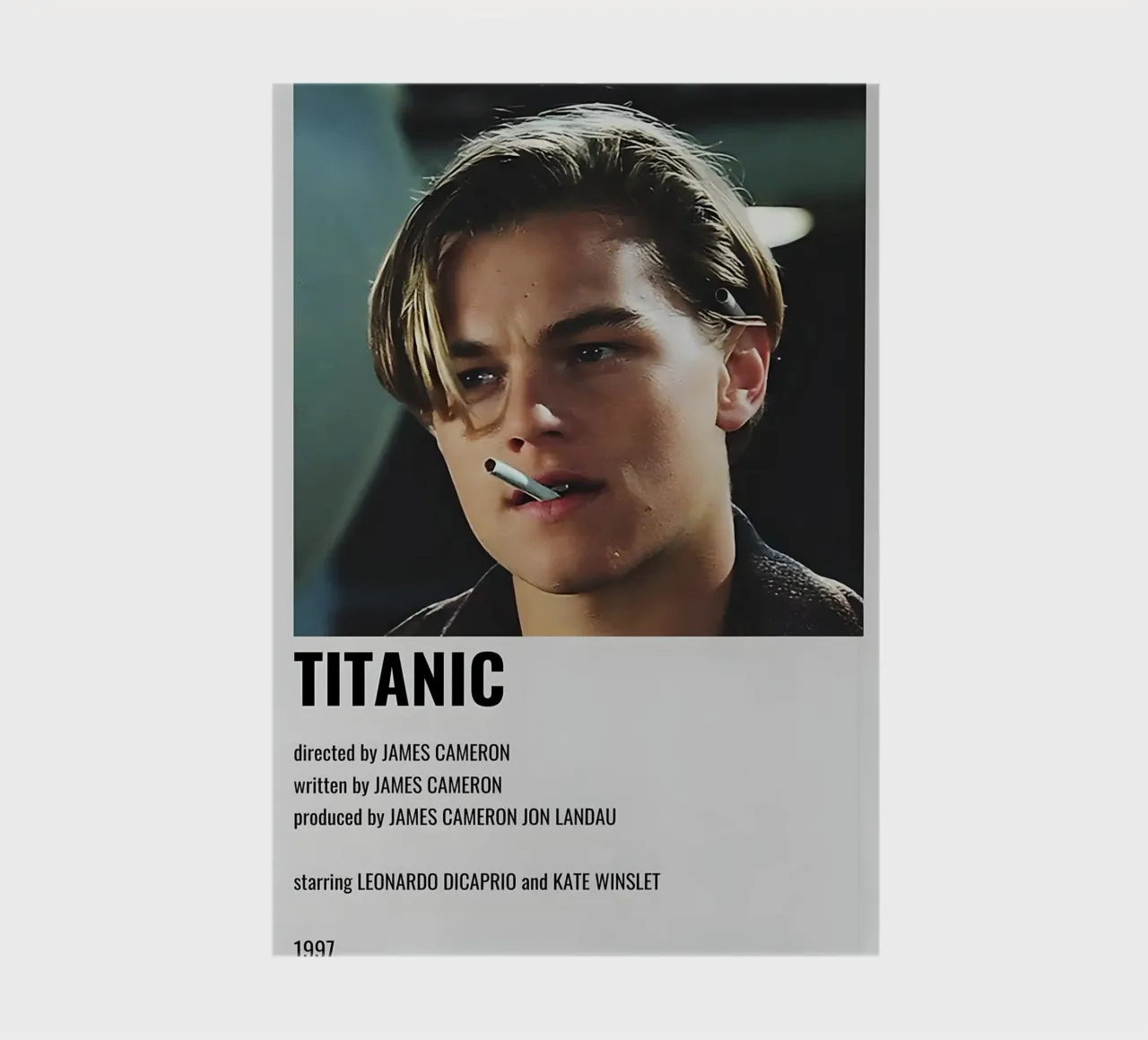 TITANIC notebook by MVFminimalist