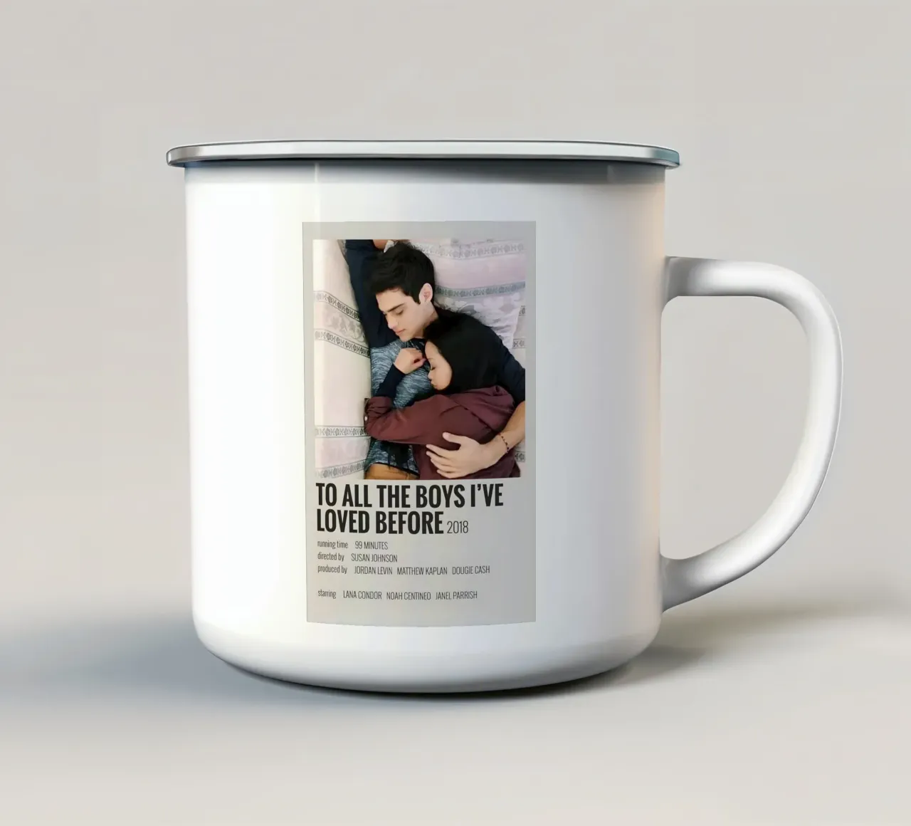 TO ALL THE BOYS I'VE LOVED BEFORE 2018 tazza in smalto da MVFminimalist