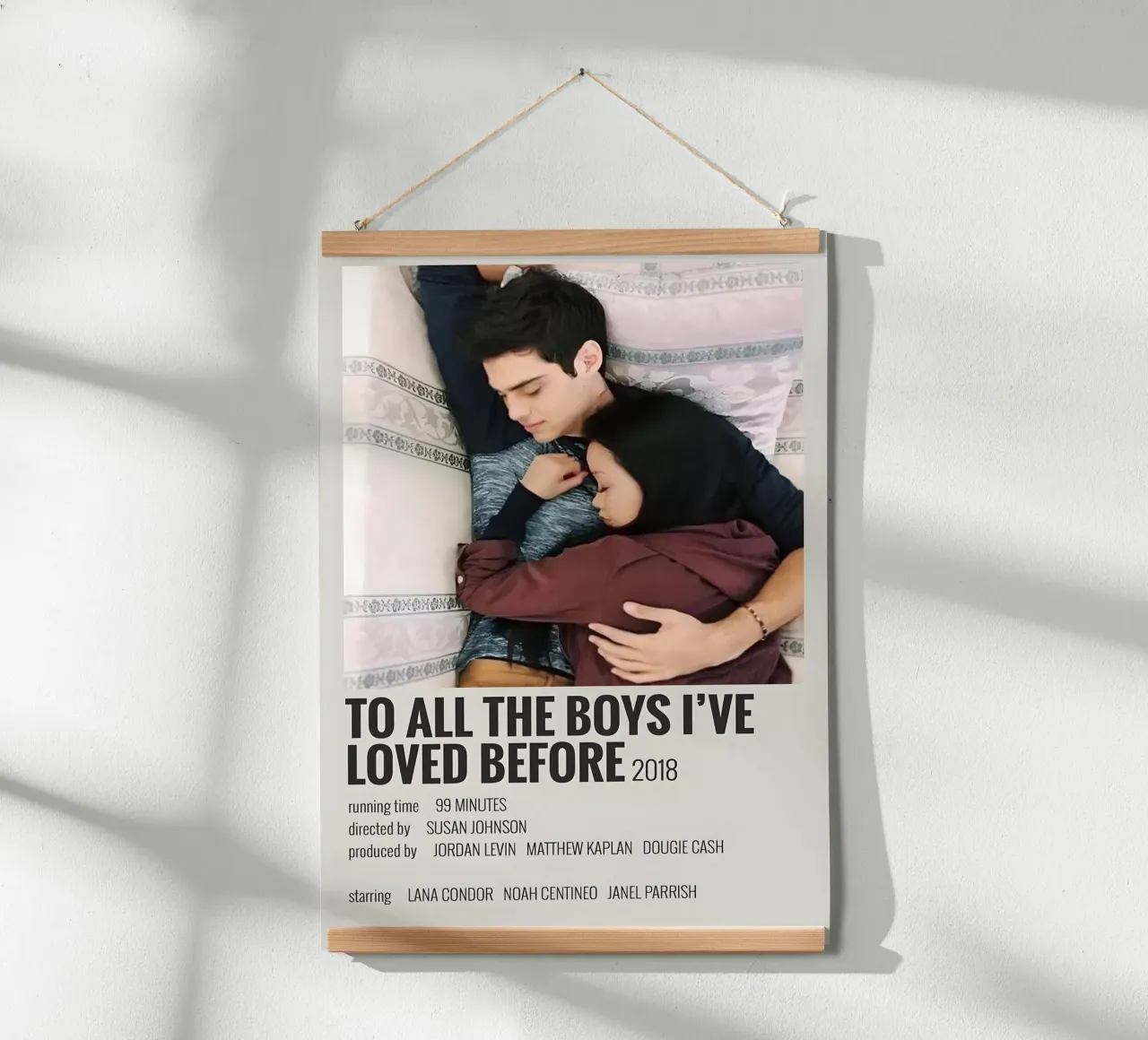 TO ALL THE BOYS I'VE LOVED BEFORE 2018 poster da MVFminimalist
