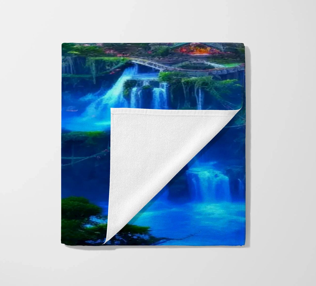 tempio delle cascate telo mare da space words