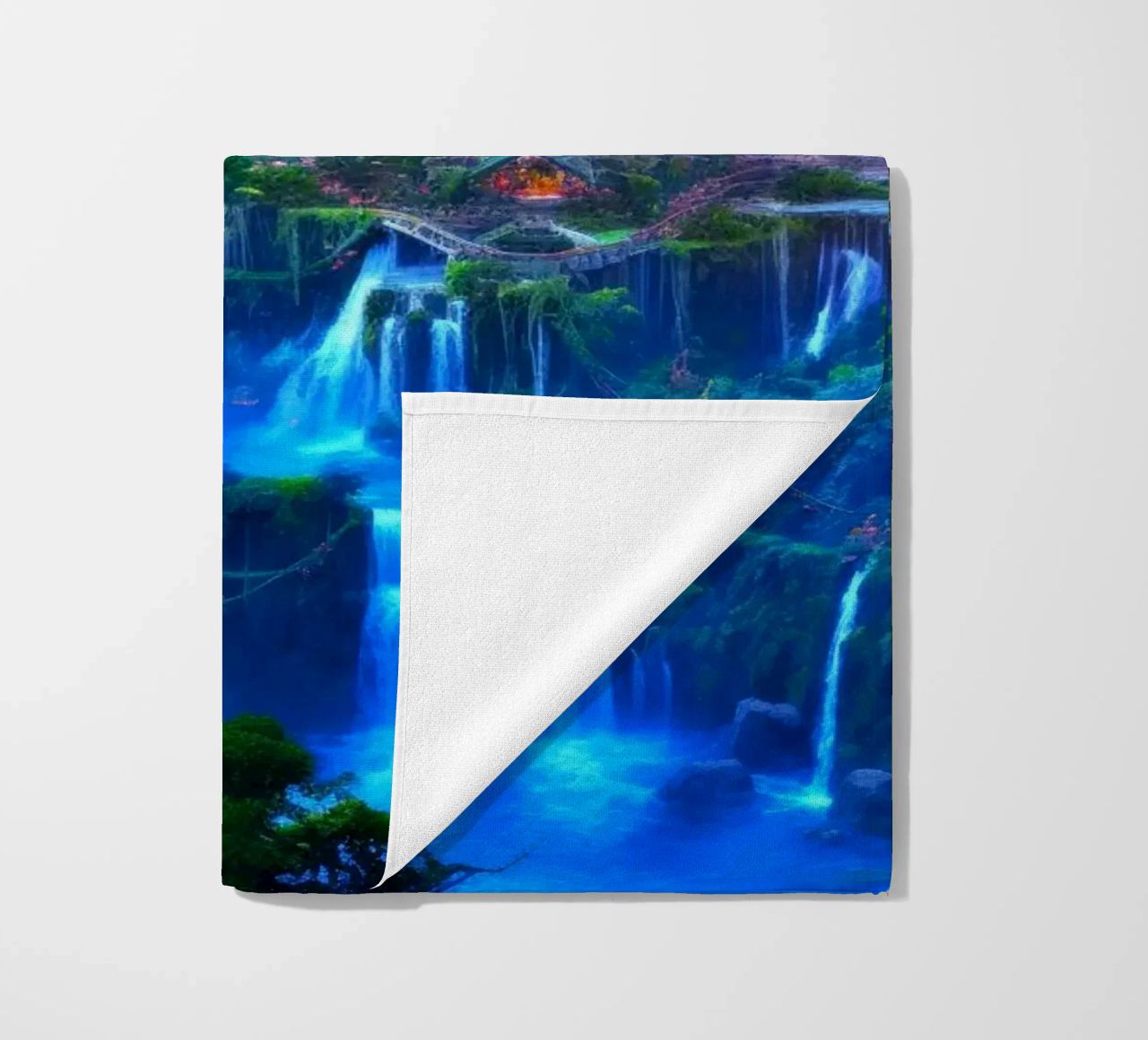 tempio delle cascate telo mare da space words