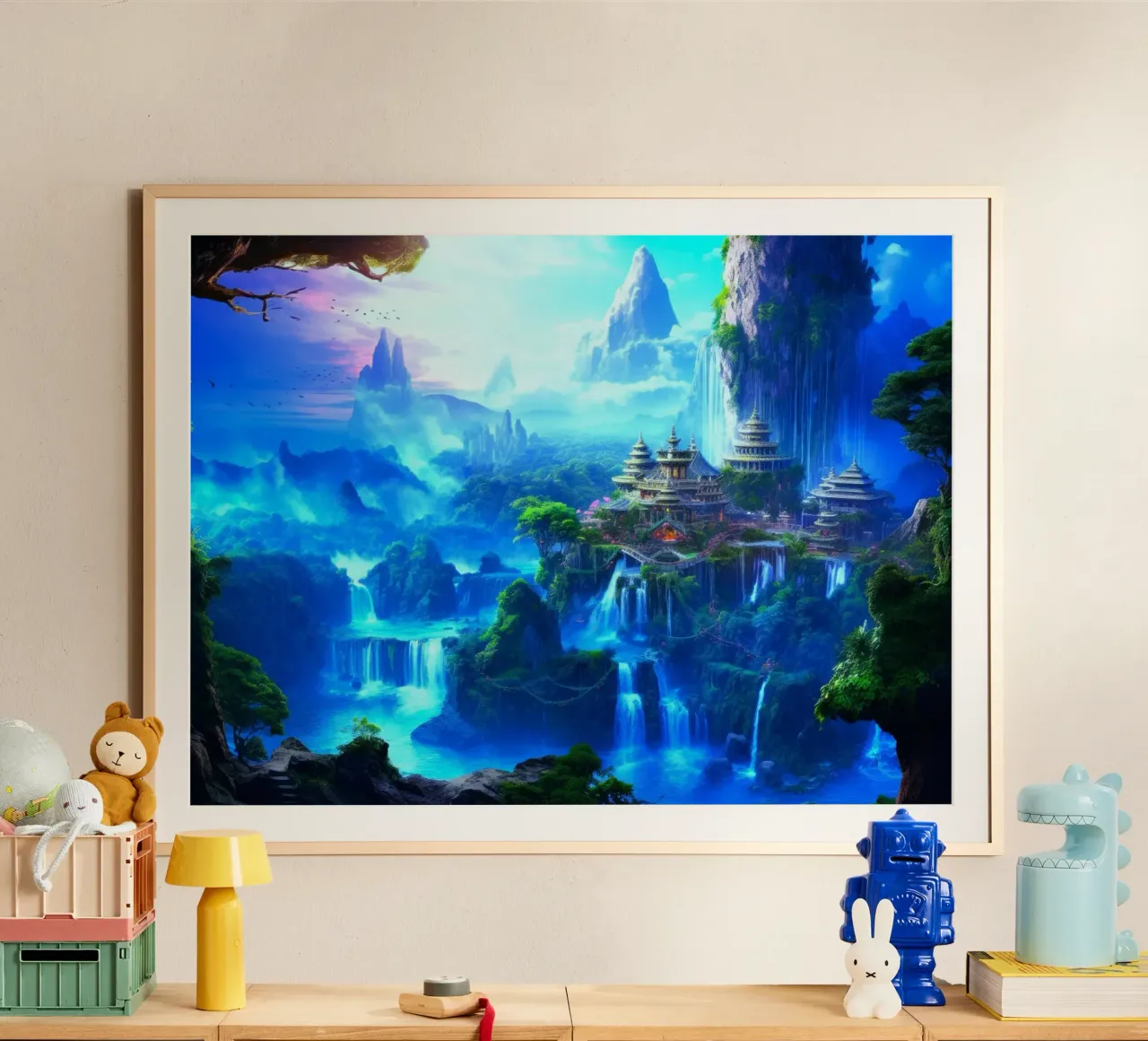 tempio delle cascate carta hahnemühle da space words
