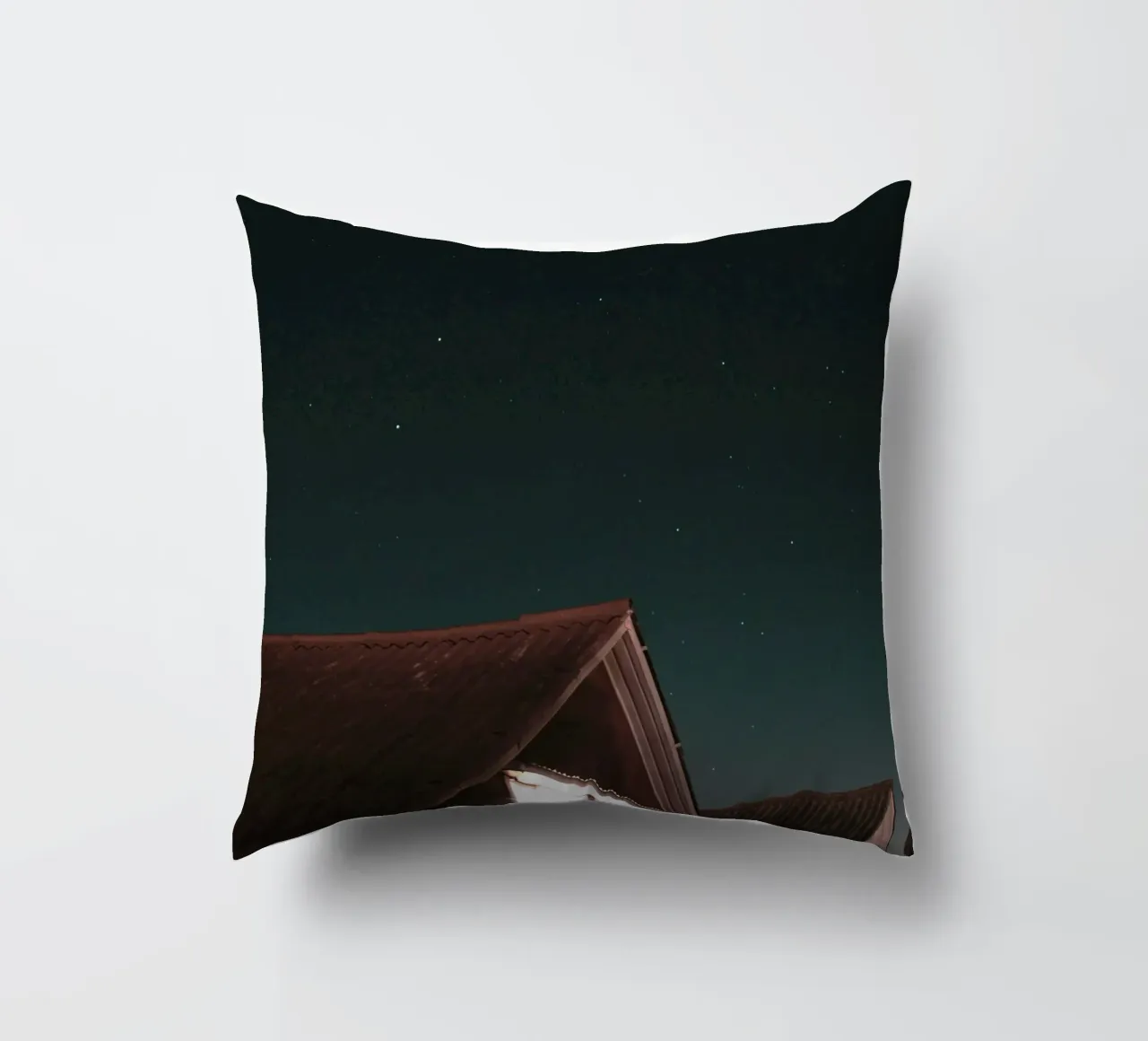 stars on the roof decorative cushion by space words