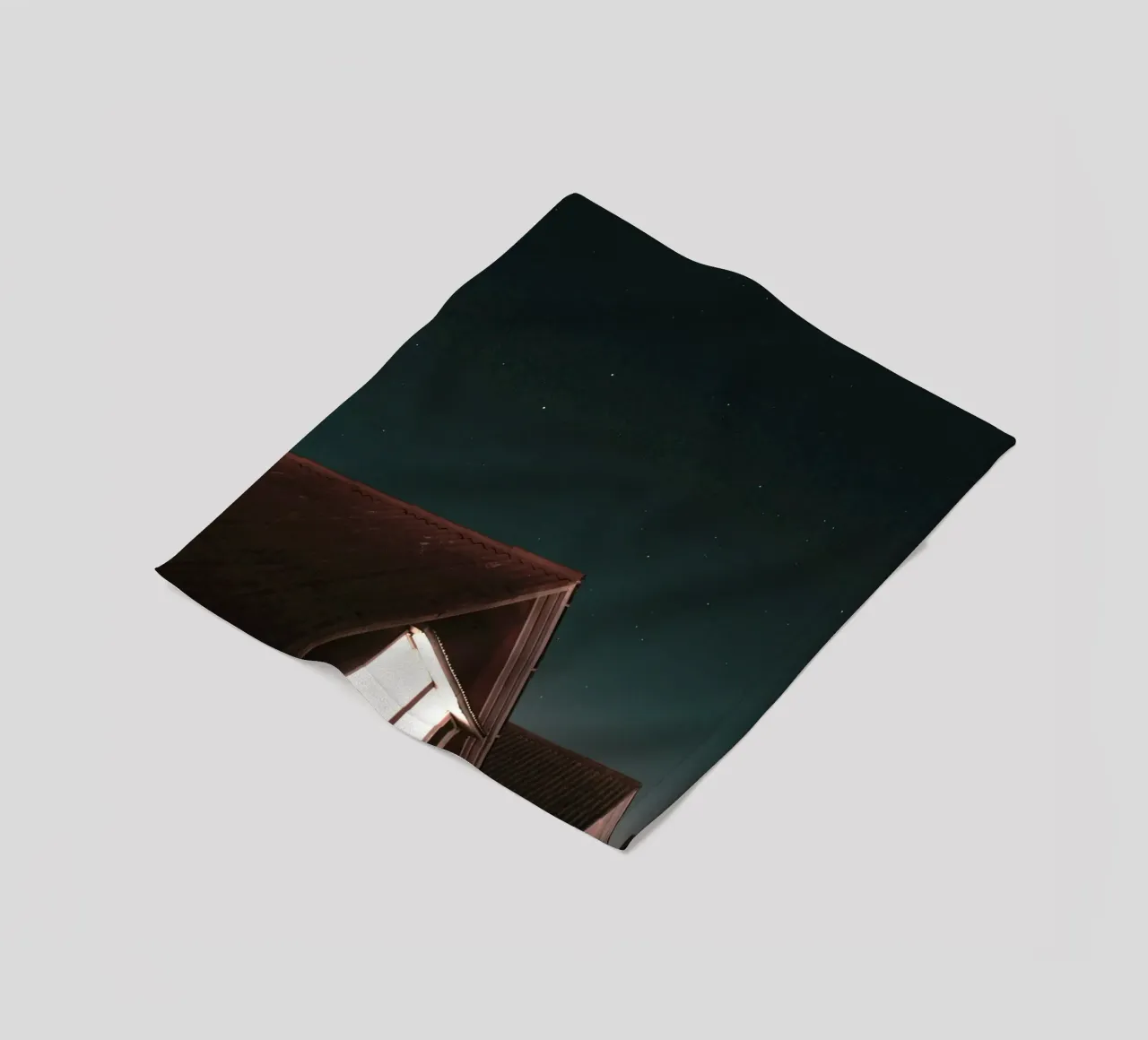 stars on the roof fleece blanket by space words