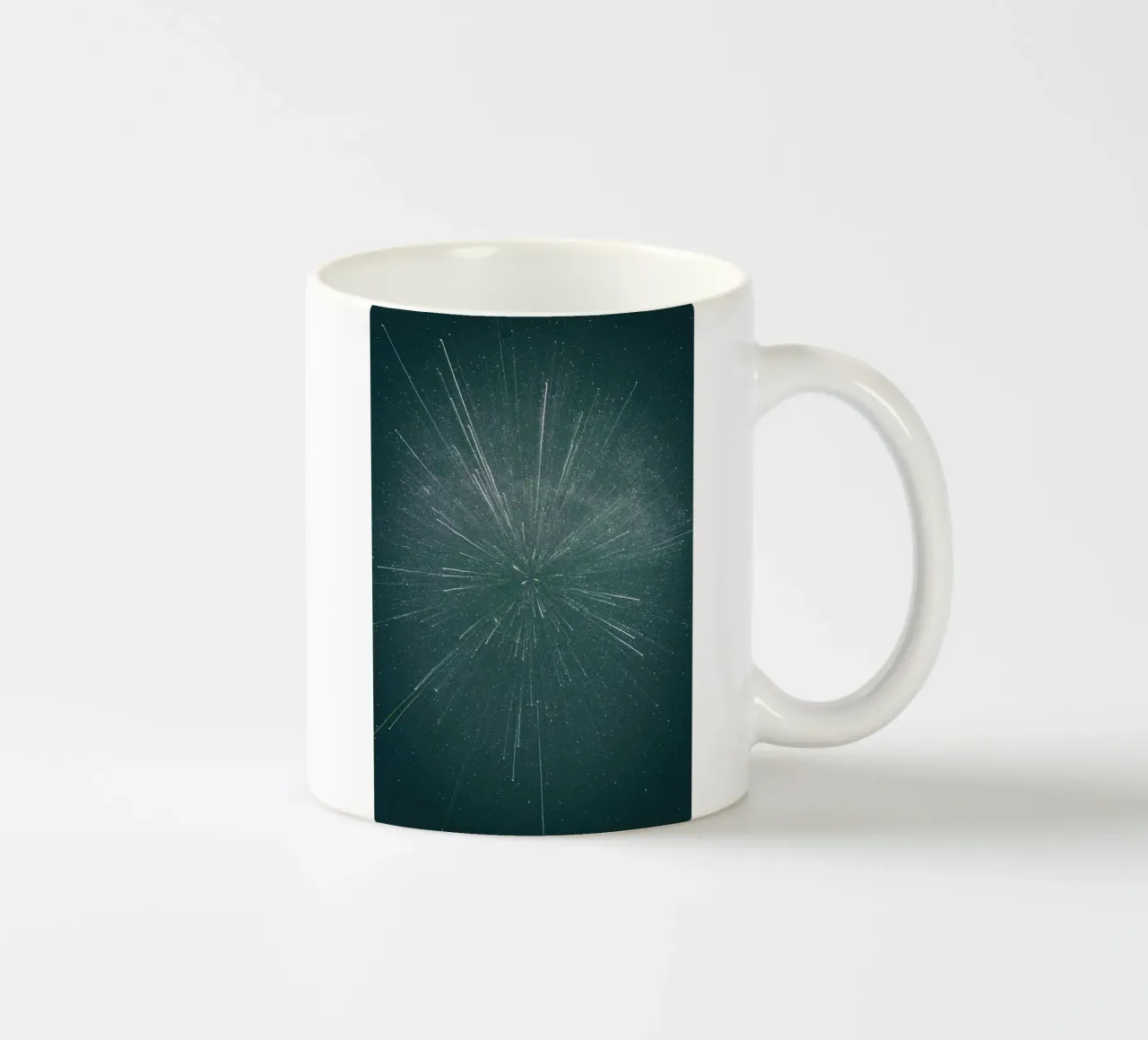 pioggia di stelle tazza in ceramica da space words