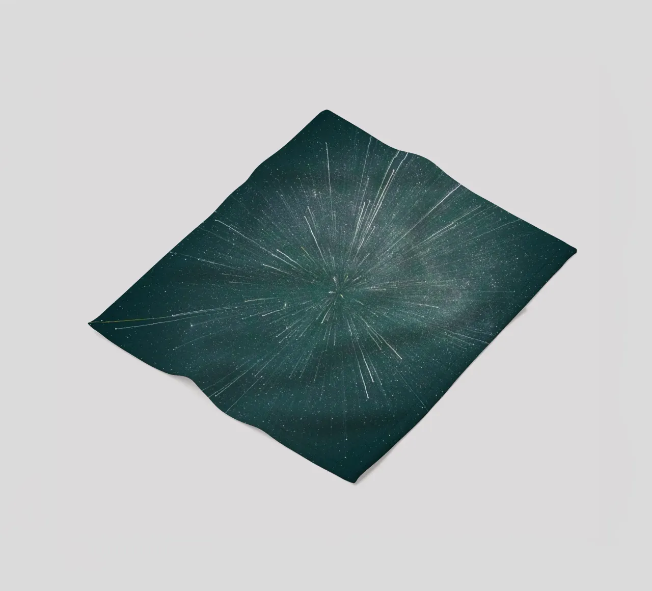 pioggia di stelle coperta in pile da space words