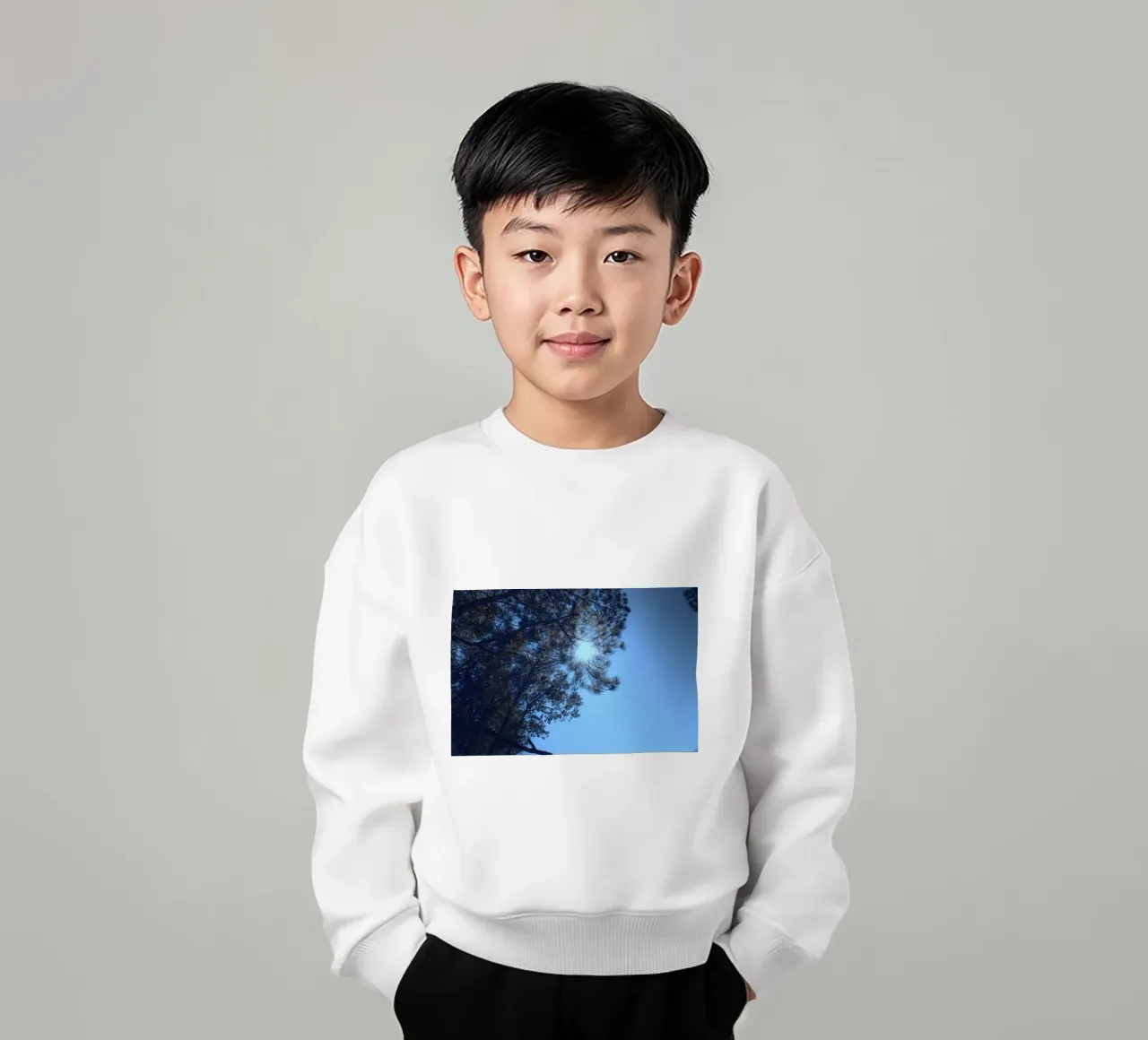 albero del bosco felpa bambino da space words