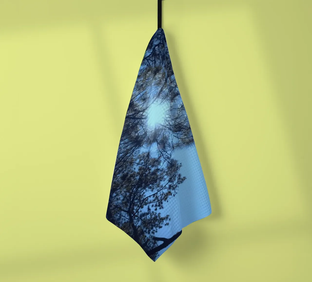 arbre forestier torchon de space words