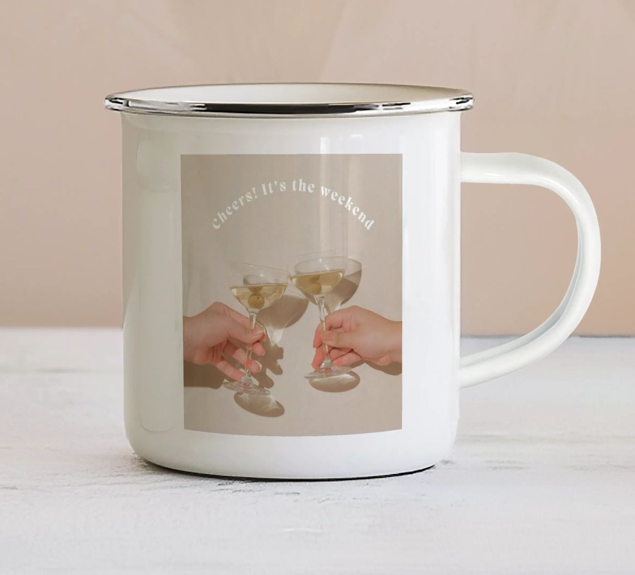 Weekend tazza in smalto da Dreamer10