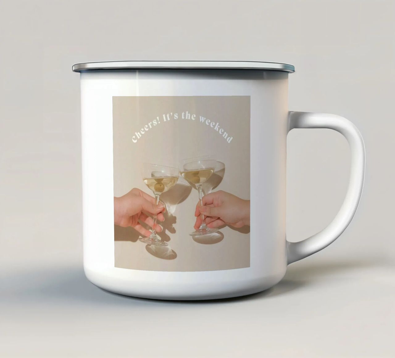 Weekend tazza in smalto da Dreamer10