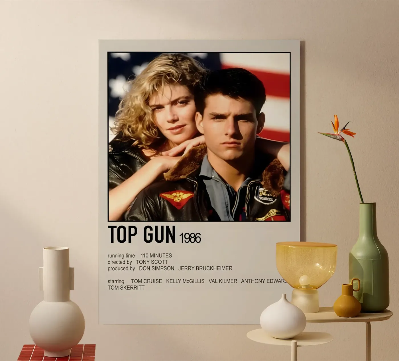 TOP GUN 1986 plexiglass da MVFminimalist