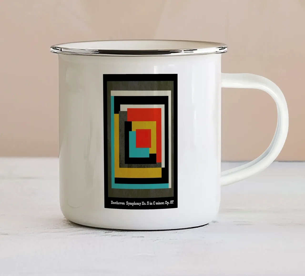 Beethoven - Symphony 5 tazza in smalto da Prelude Posters