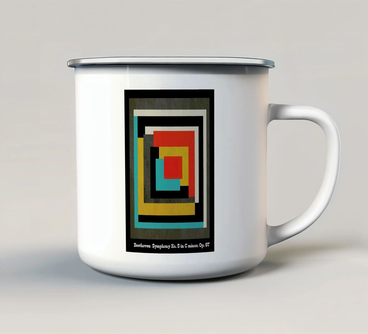 Beethoven - Symphony 5 tazza in smalto da Prelude Posters