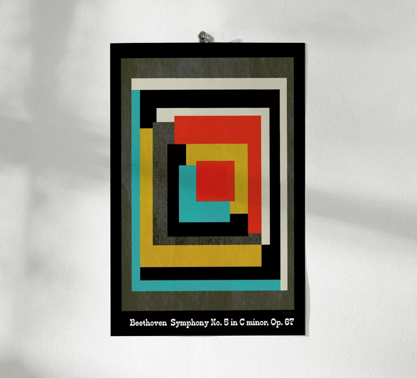 Beethoven - Symphony 5 poster da Prelude Posters