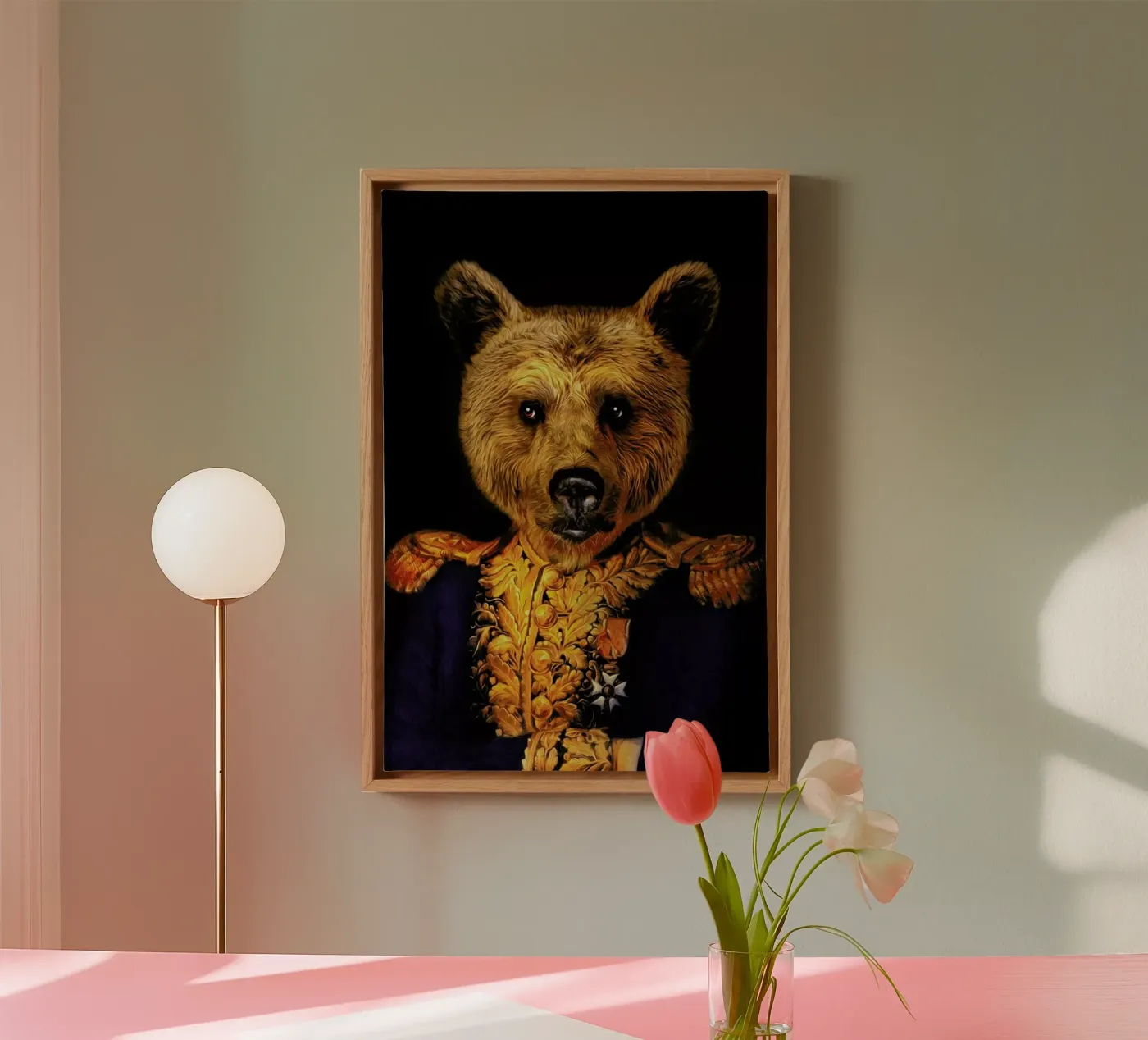 Darius canvas van Tein Lucasson