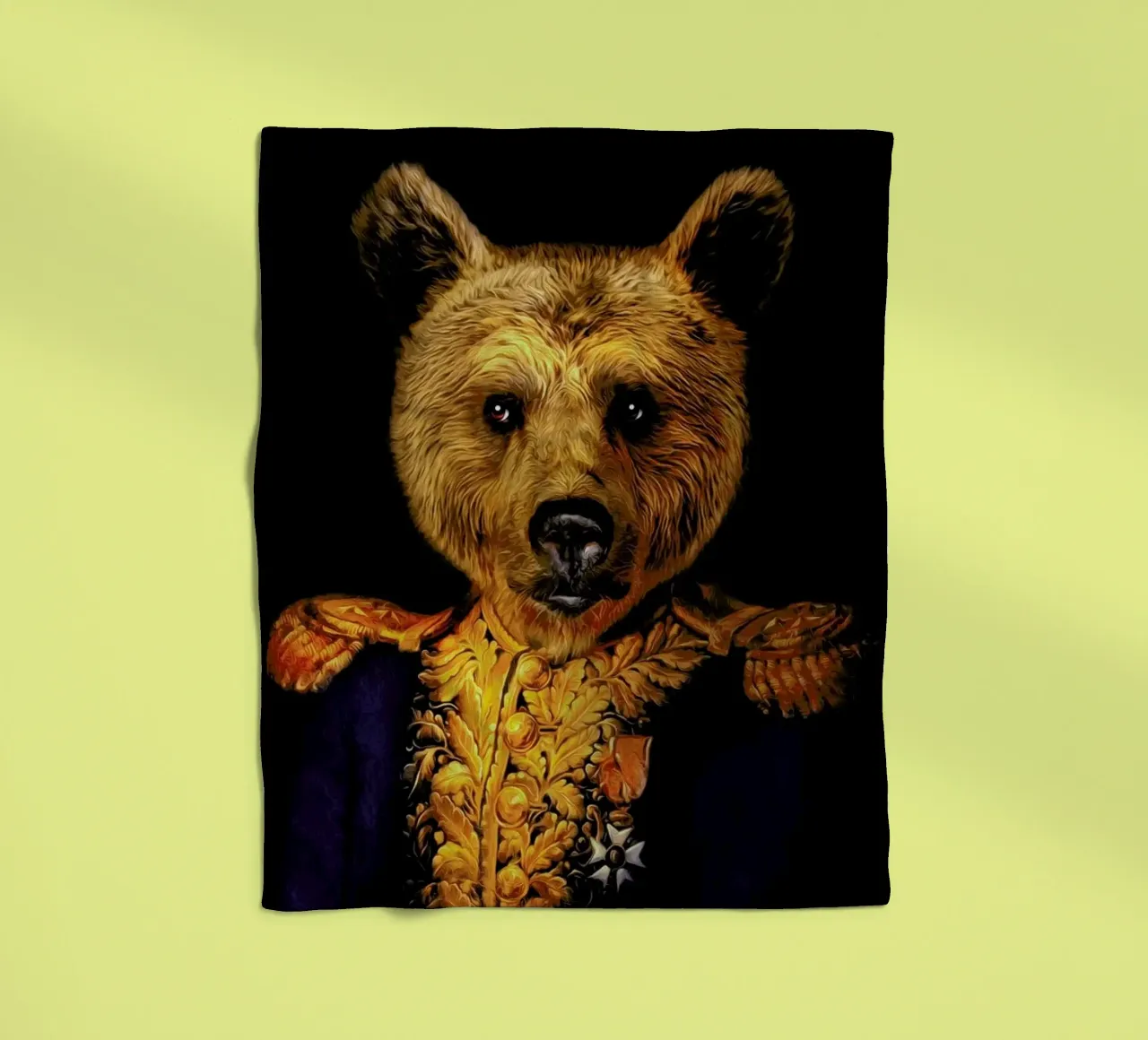 Darius fleecedeken van Tein Lucasson