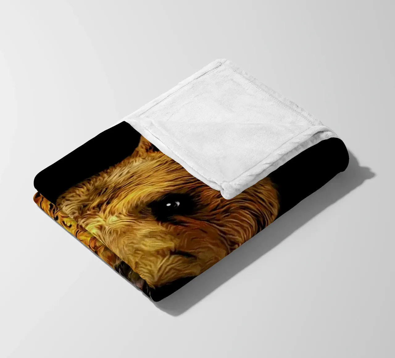 Darius fleecedeken van Tein Lucasson