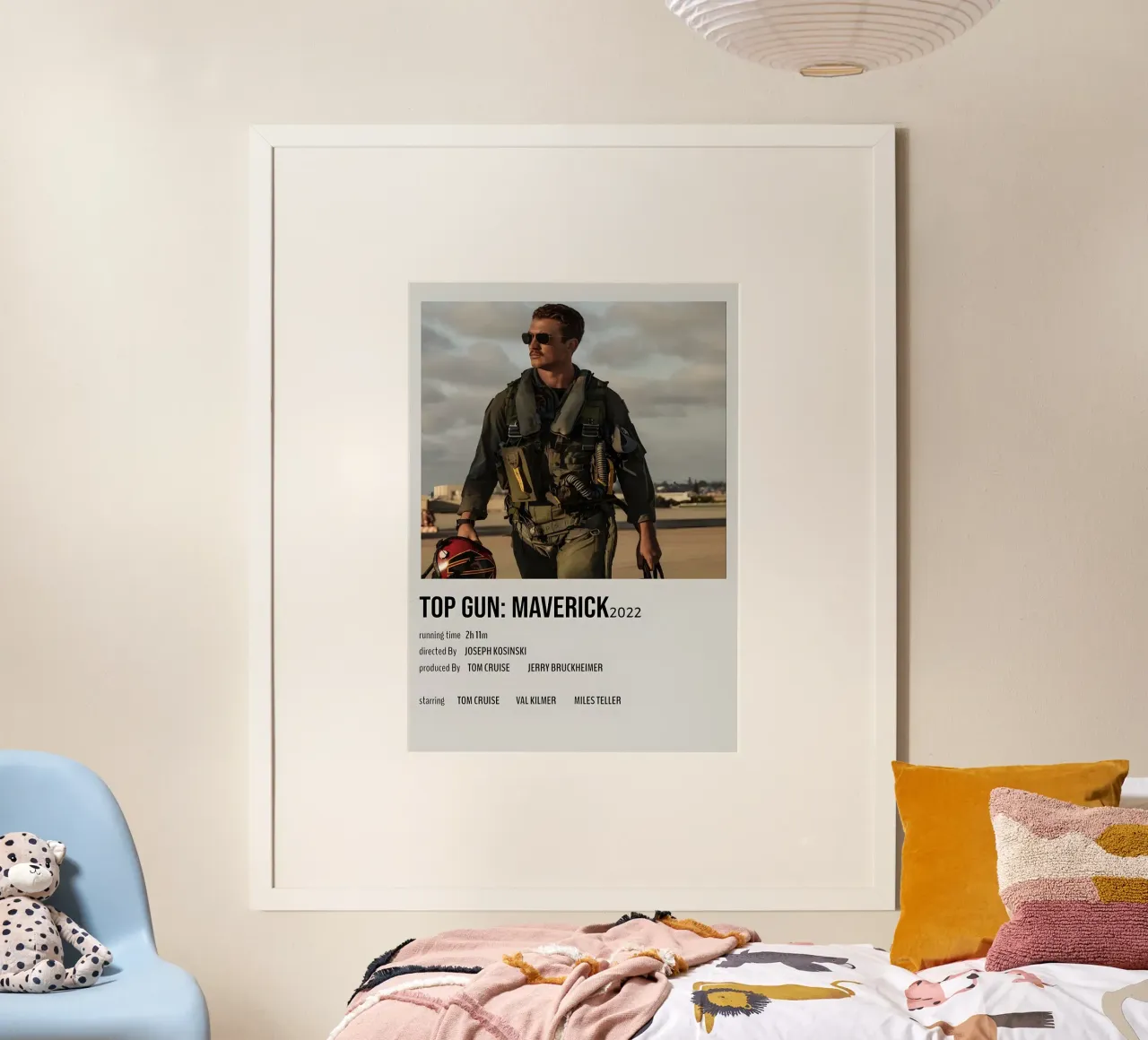 TOP GUN MAVERICK2022 poster da MVFminimalist